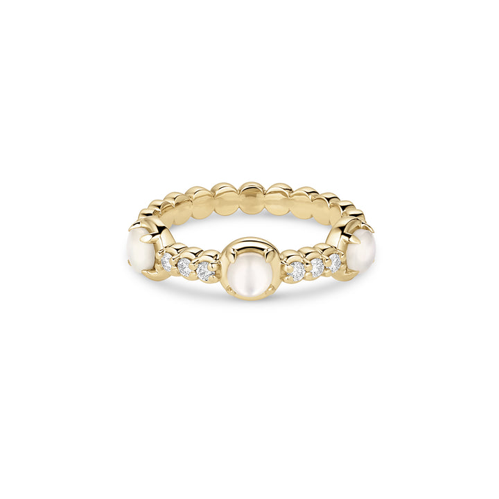 Palace Bauble Ring - Mother of Pearl