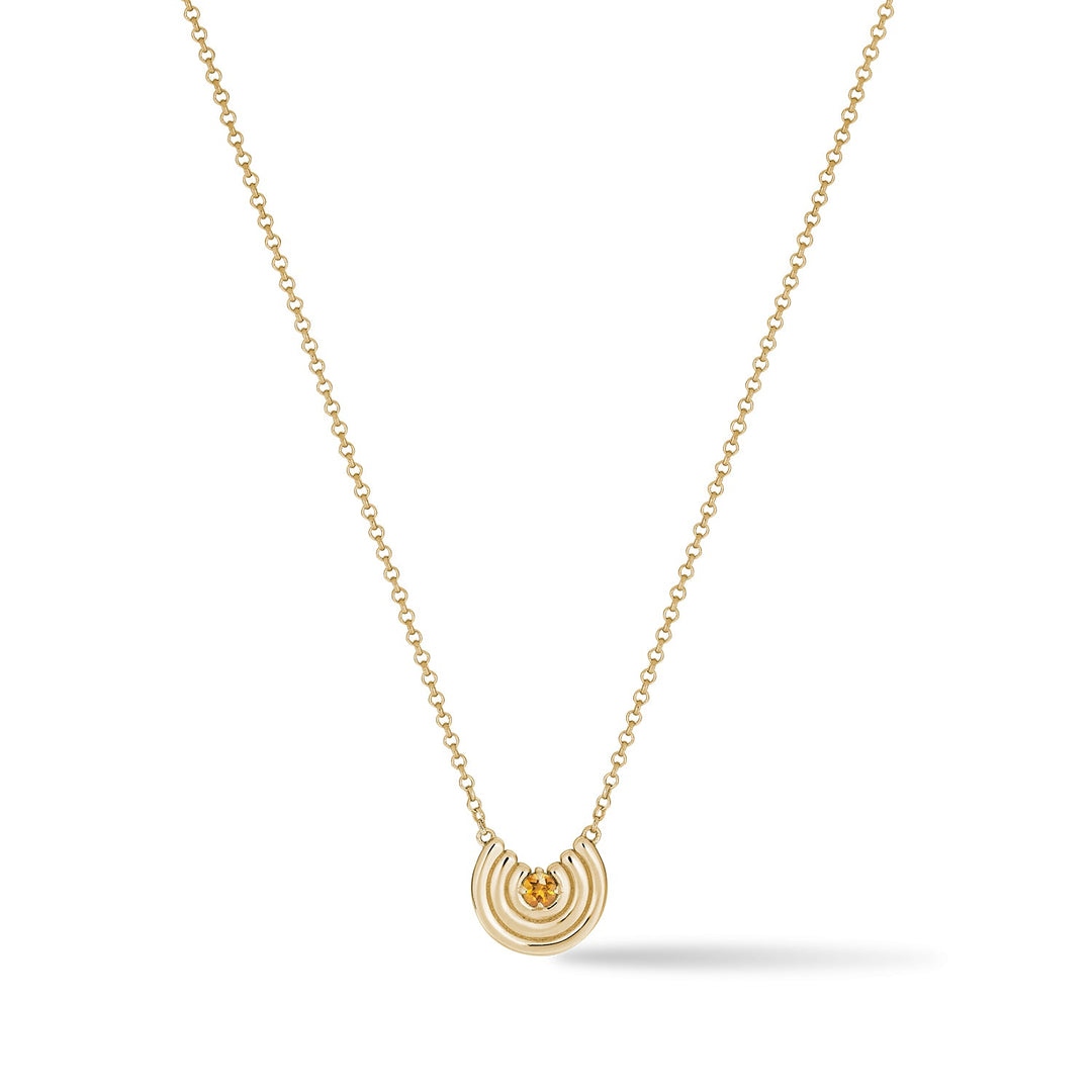 Petite Revival Necklace Citrine - ParkFord