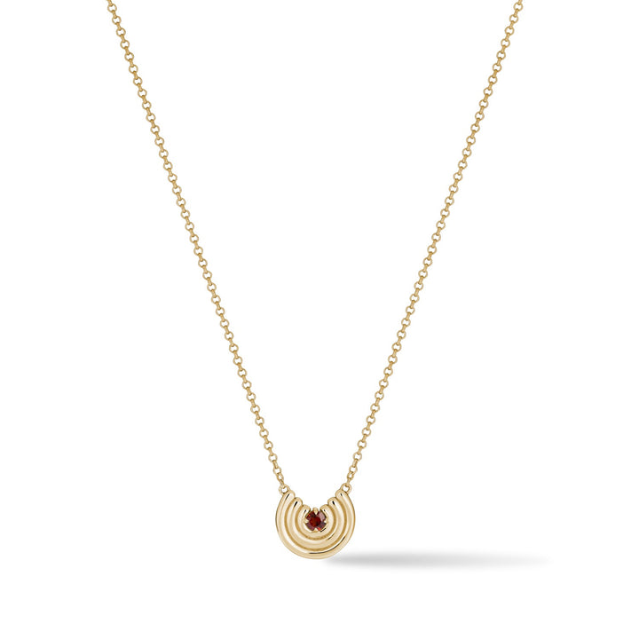 Petite Revival Necklace Garnet - ParkFord