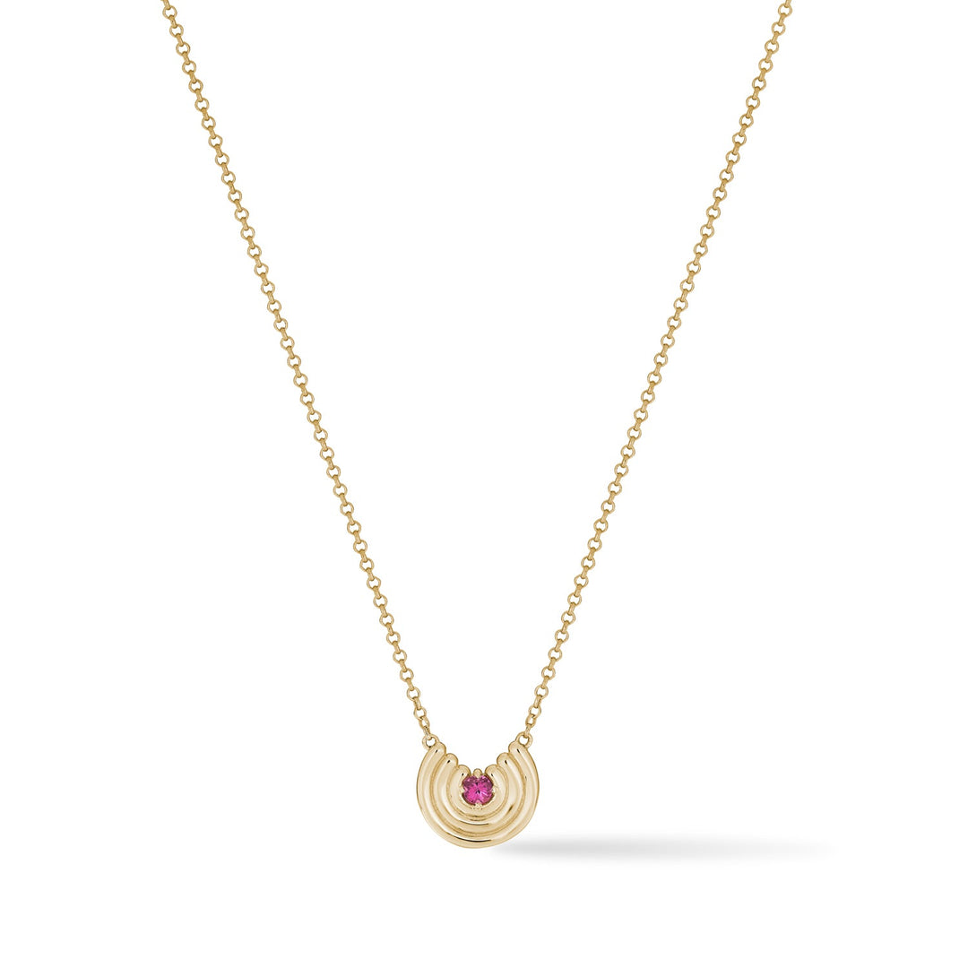 Petite Revival Necklace Pink Tourmaline - ParkFord