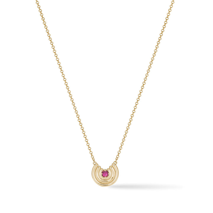 Petite Revival Necklace Pink Tourmaline - ParkFord