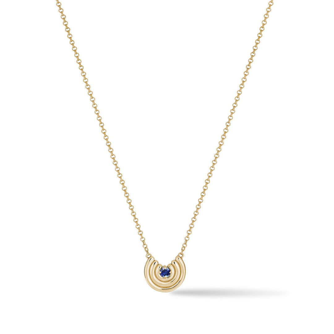 Petite Revival Necklace Sapphire - ParkFord