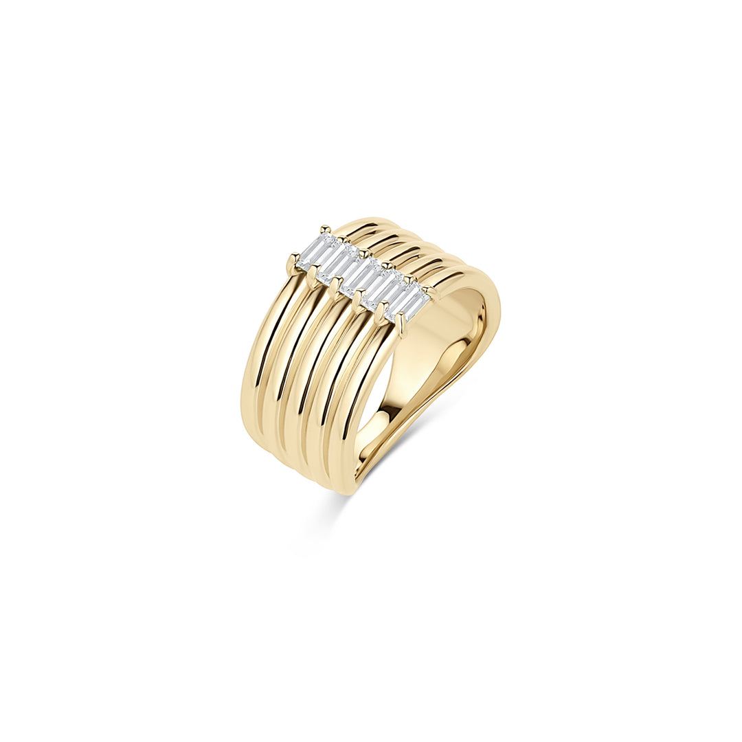 Revival Diamond Stack Ring