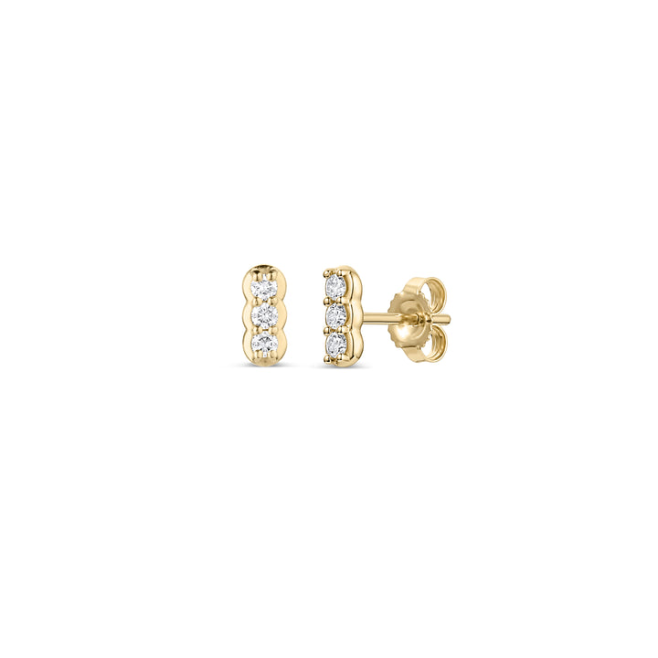Palace Diamond Trio Studs