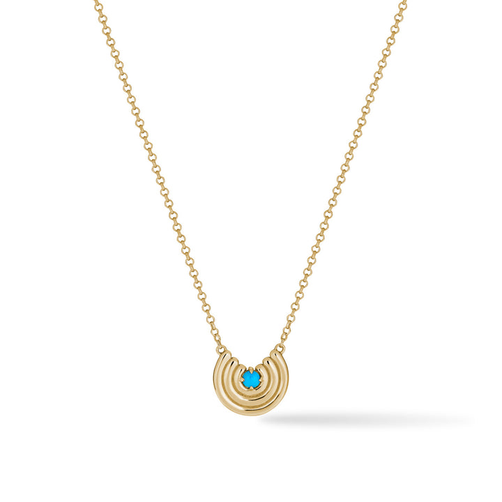 Petite Revival Necklace Turquoise