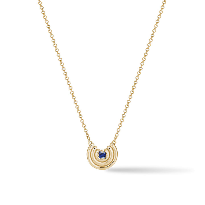 Petite Revival Necklace Sapphire