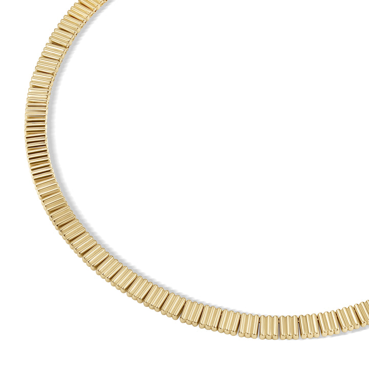 Revival Triple Row Necklace Vermeil