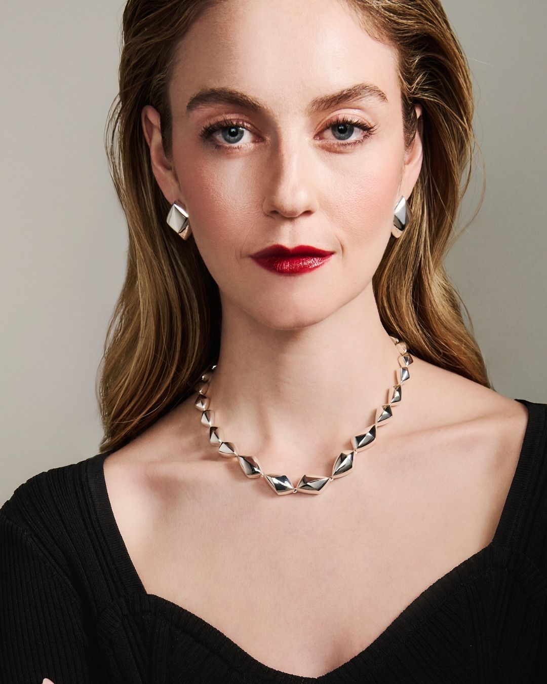 Forma Origin Stud Earrings Silver