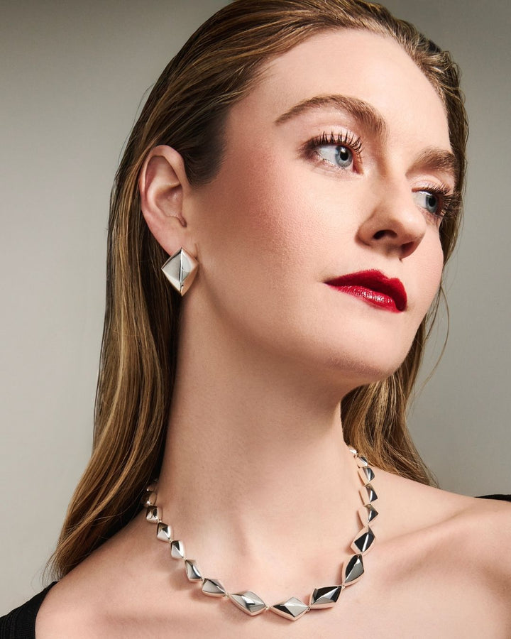 Forma Origin Stud Earrings Silver