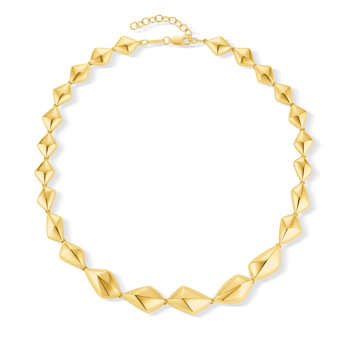 Forma Collar Necklace Vermeil