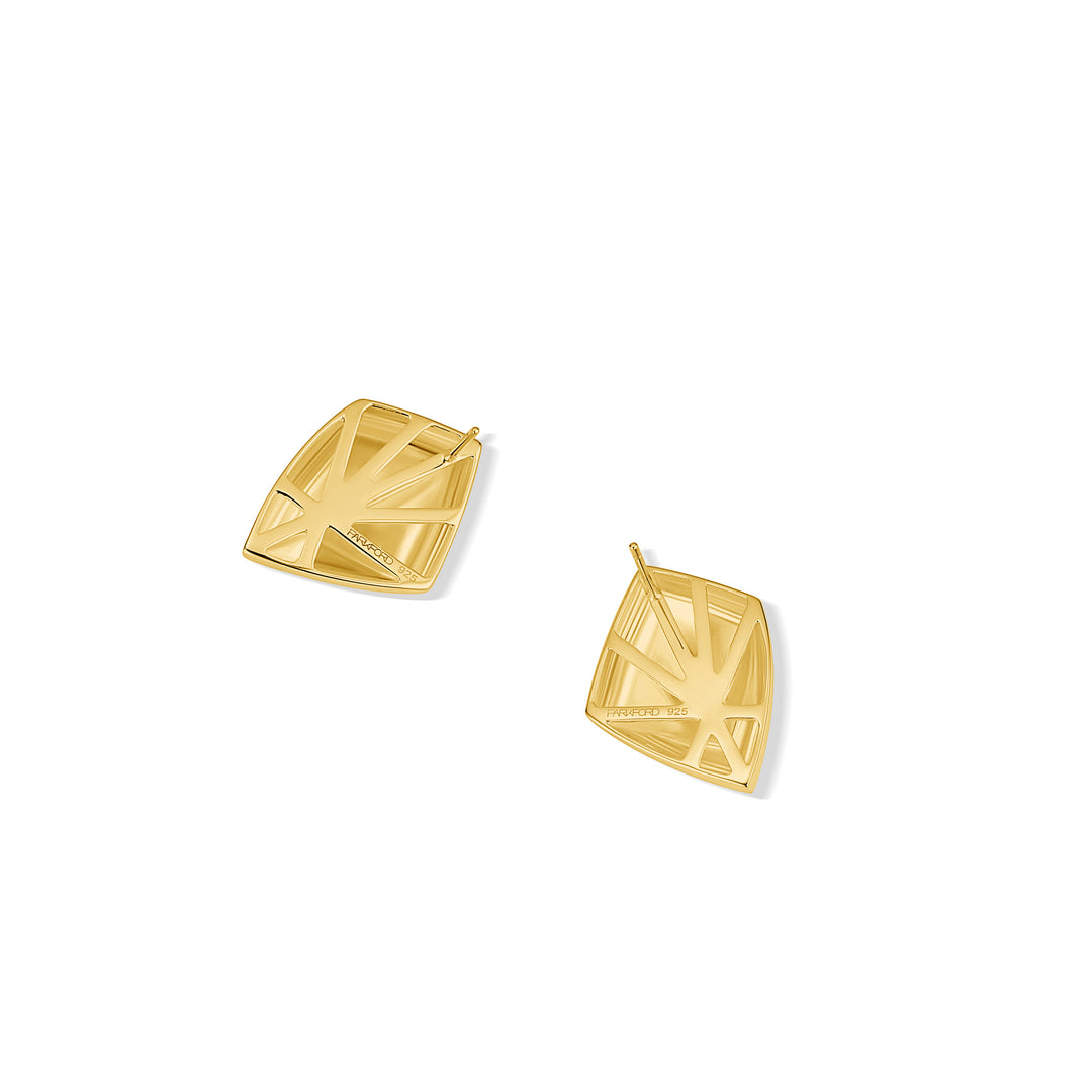 Forma Origin Stud Earrings Vermeil