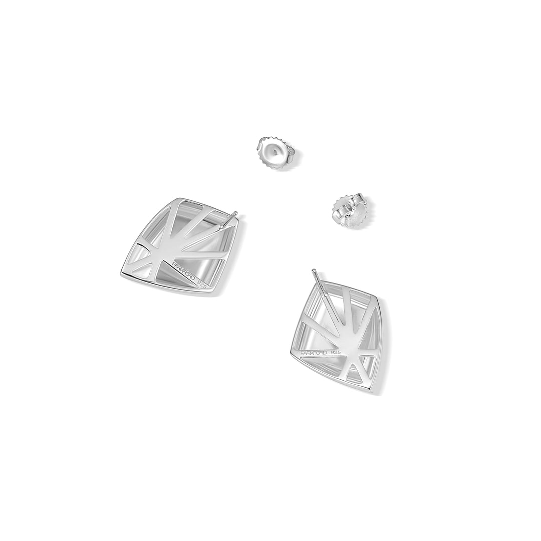 Forma Origin Stud Earrings Silver