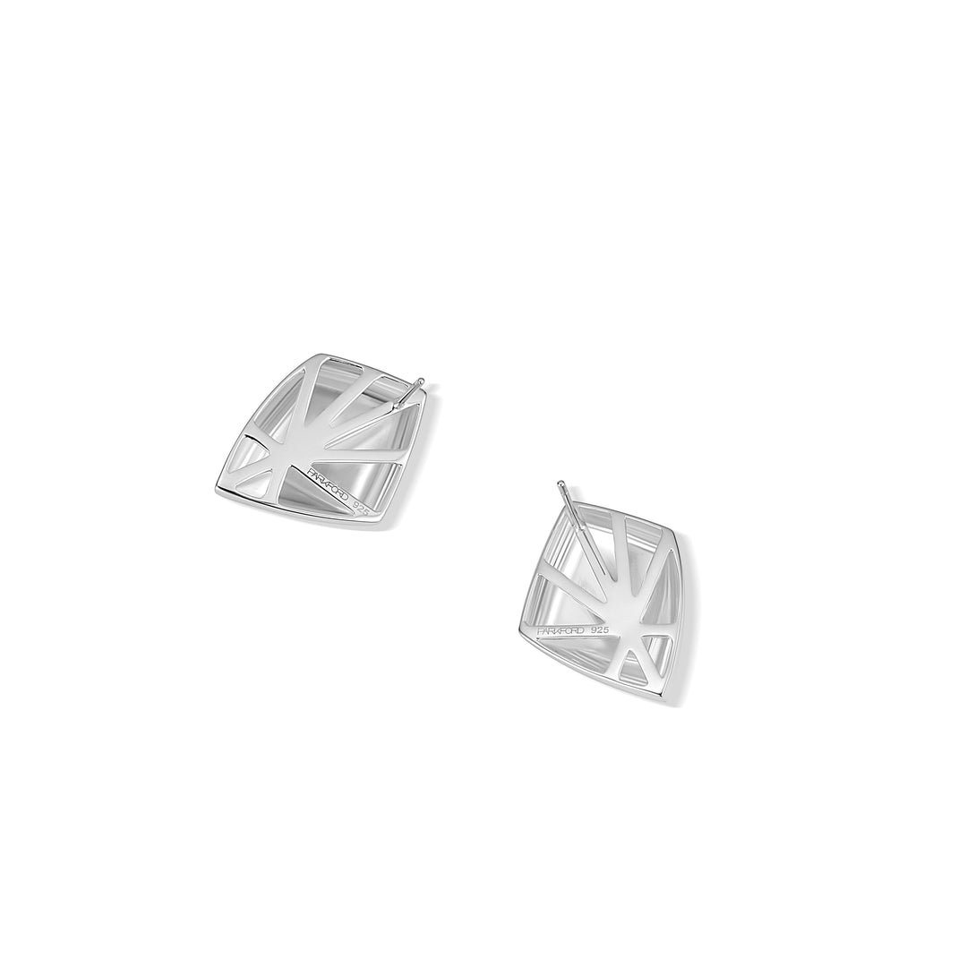 Forma Origin Stud Earrings Silver