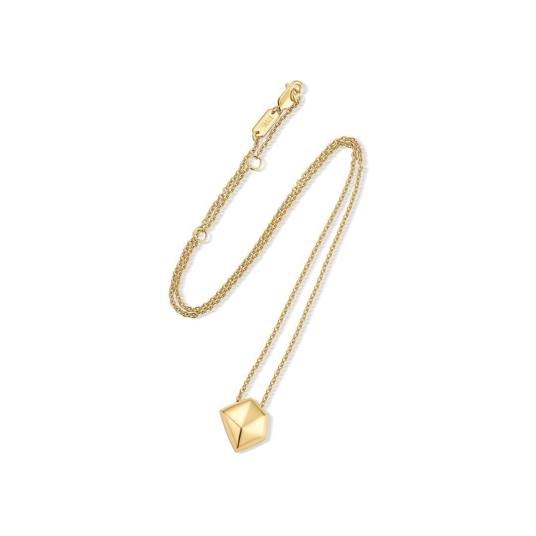 Forma Facet Pendant Necklace Vermeil