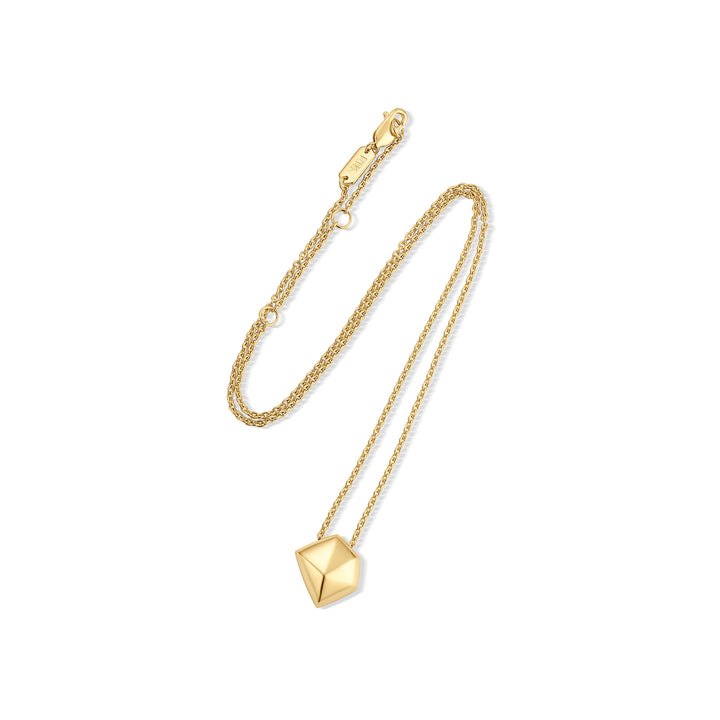 Forma Facet Pendant Necklace Vermeil