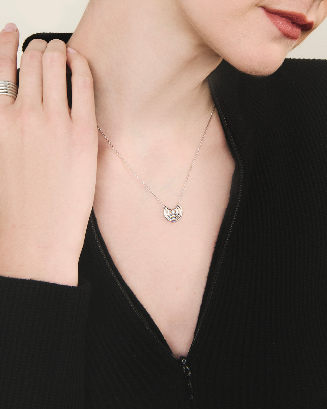 Petite Revival Necklace Sterling Silver