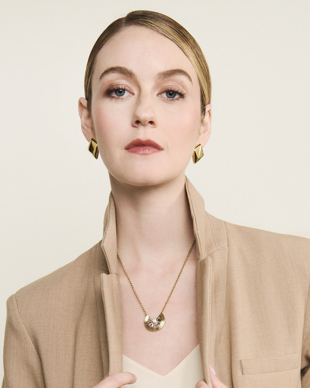 Forma Origin Stud Earrings Vermeil