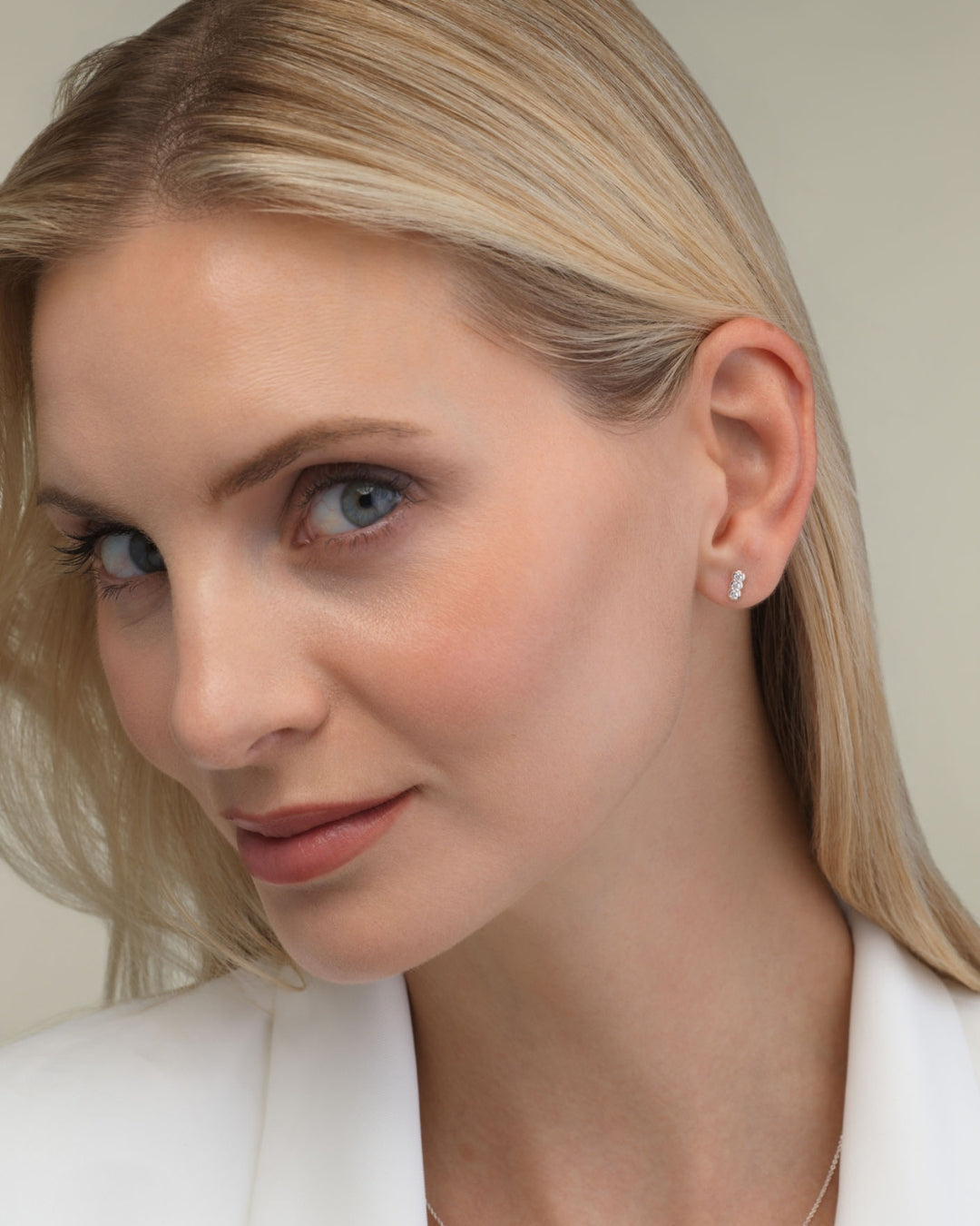 Palace Trio Studs Silver