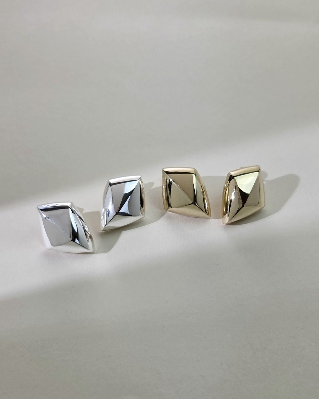 Forma Origin Stud Earrings Vermeil
