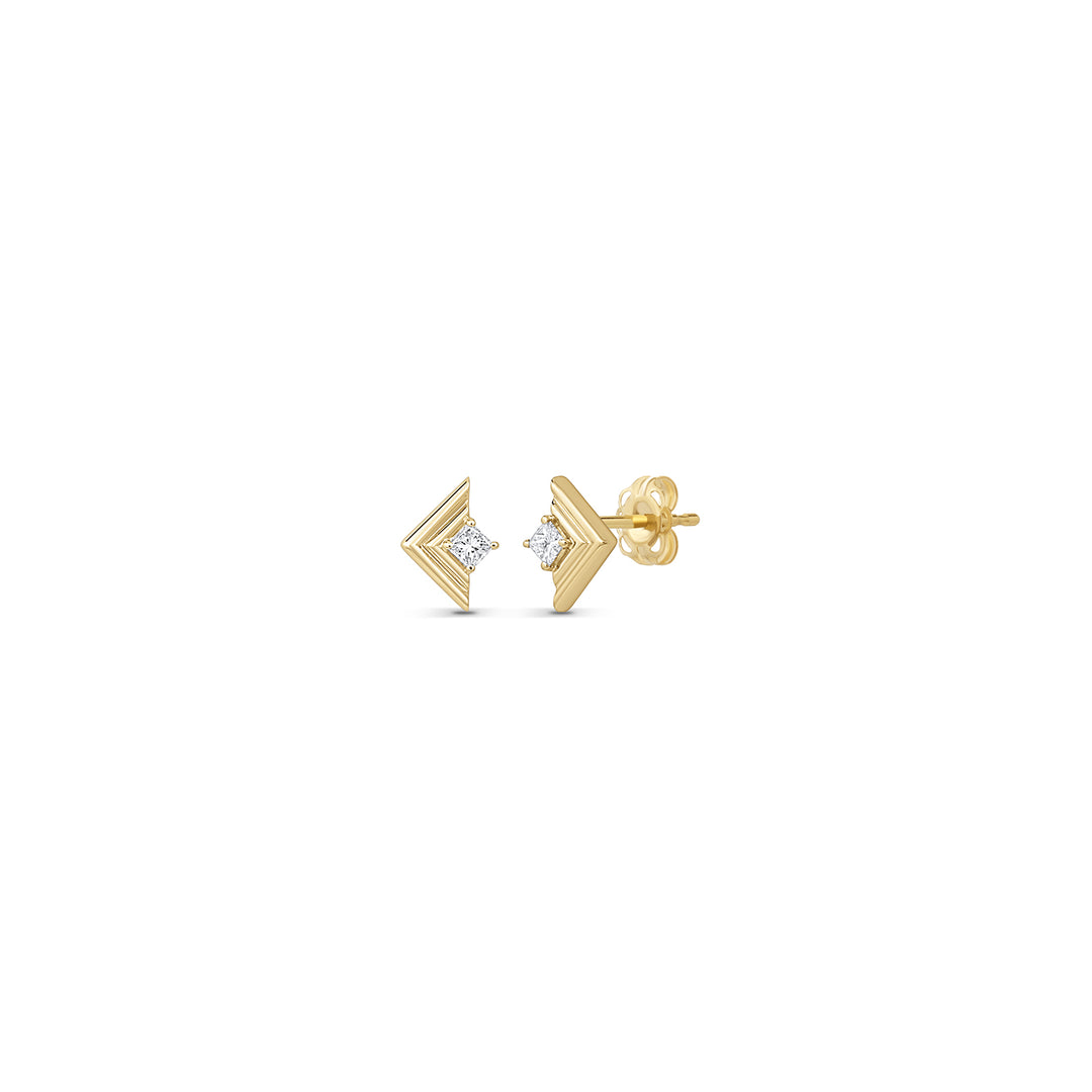 Mini Frame Stud Diamond