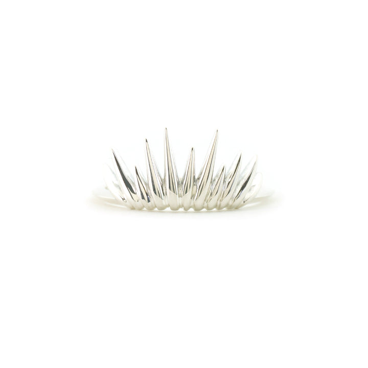 Sunburst Ring Silver
