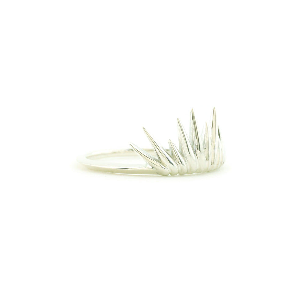 Sunburst Ring Silver