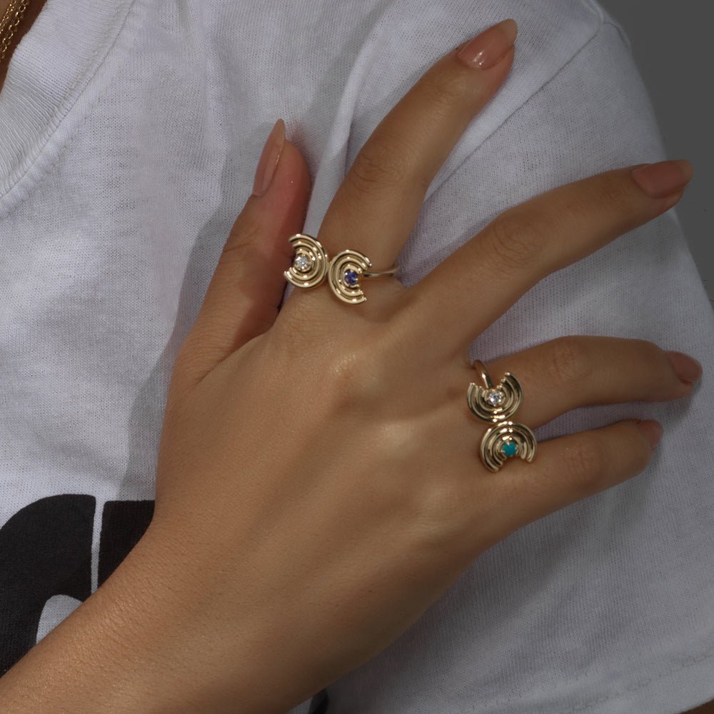 Double Revival Ring Tanzanite - ParkFord
