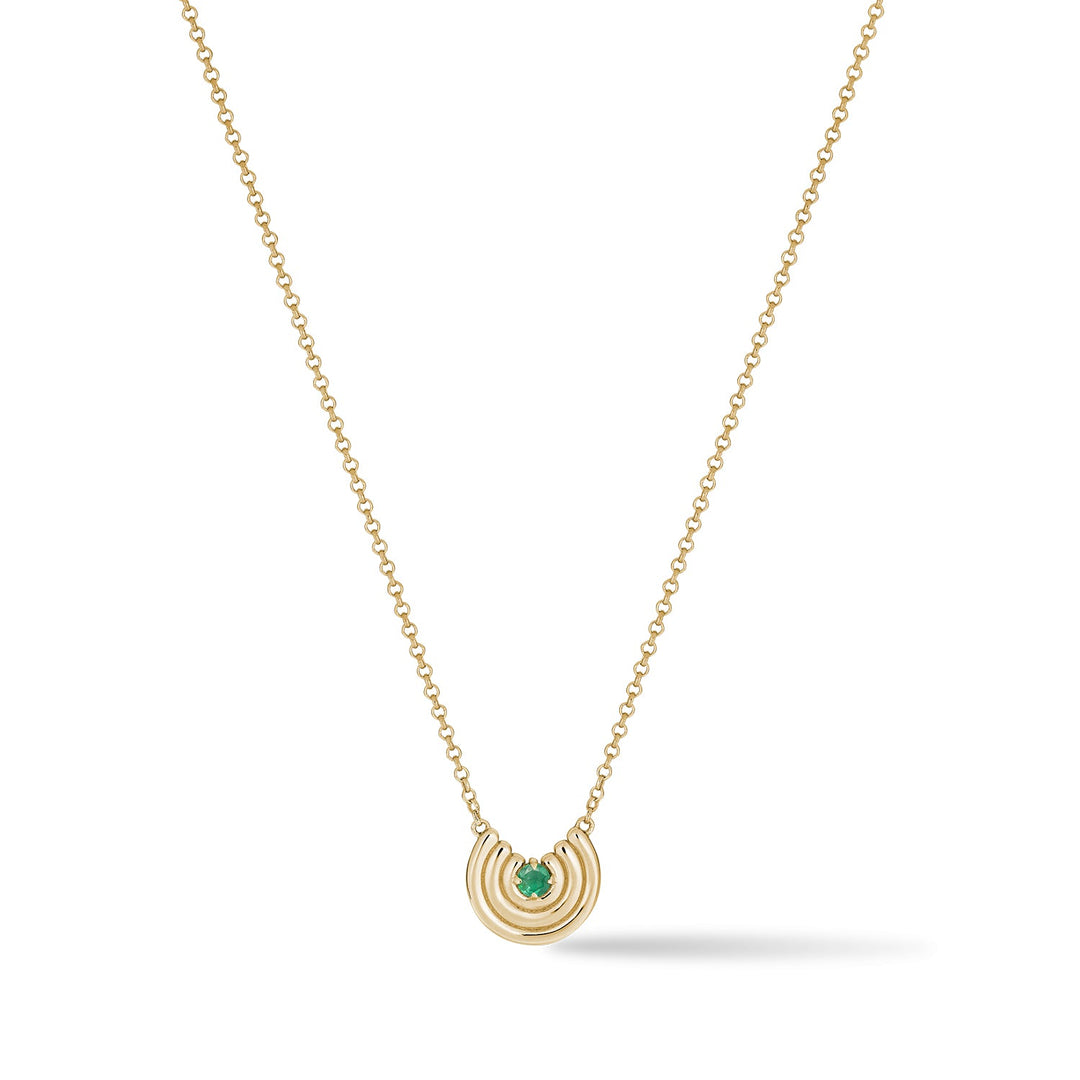 Petite Revival Necklace Emerald - ParkFord