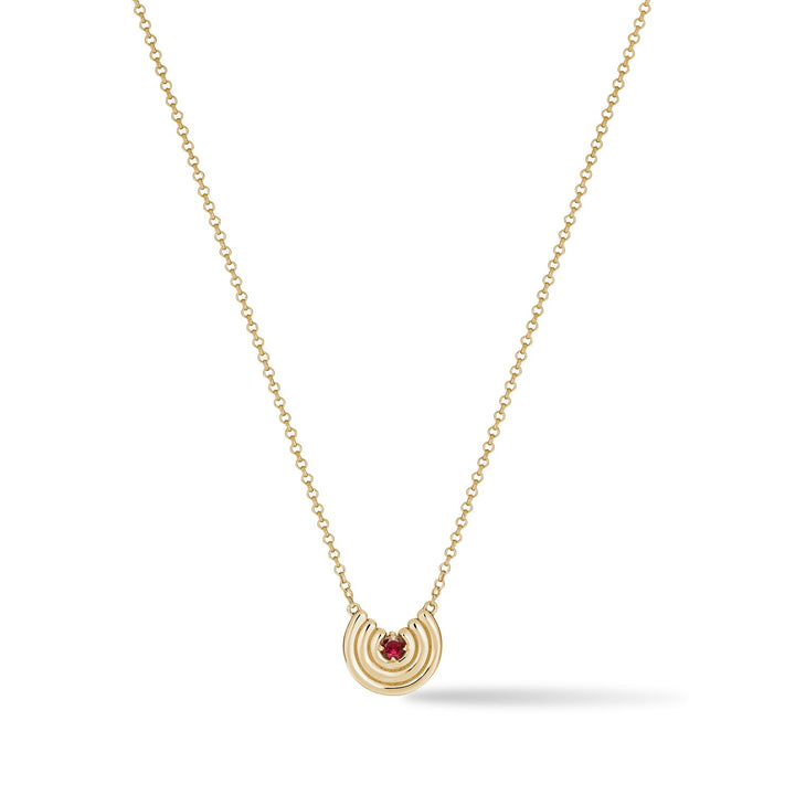 Petite Revival Necklace Ruby - ParkFord