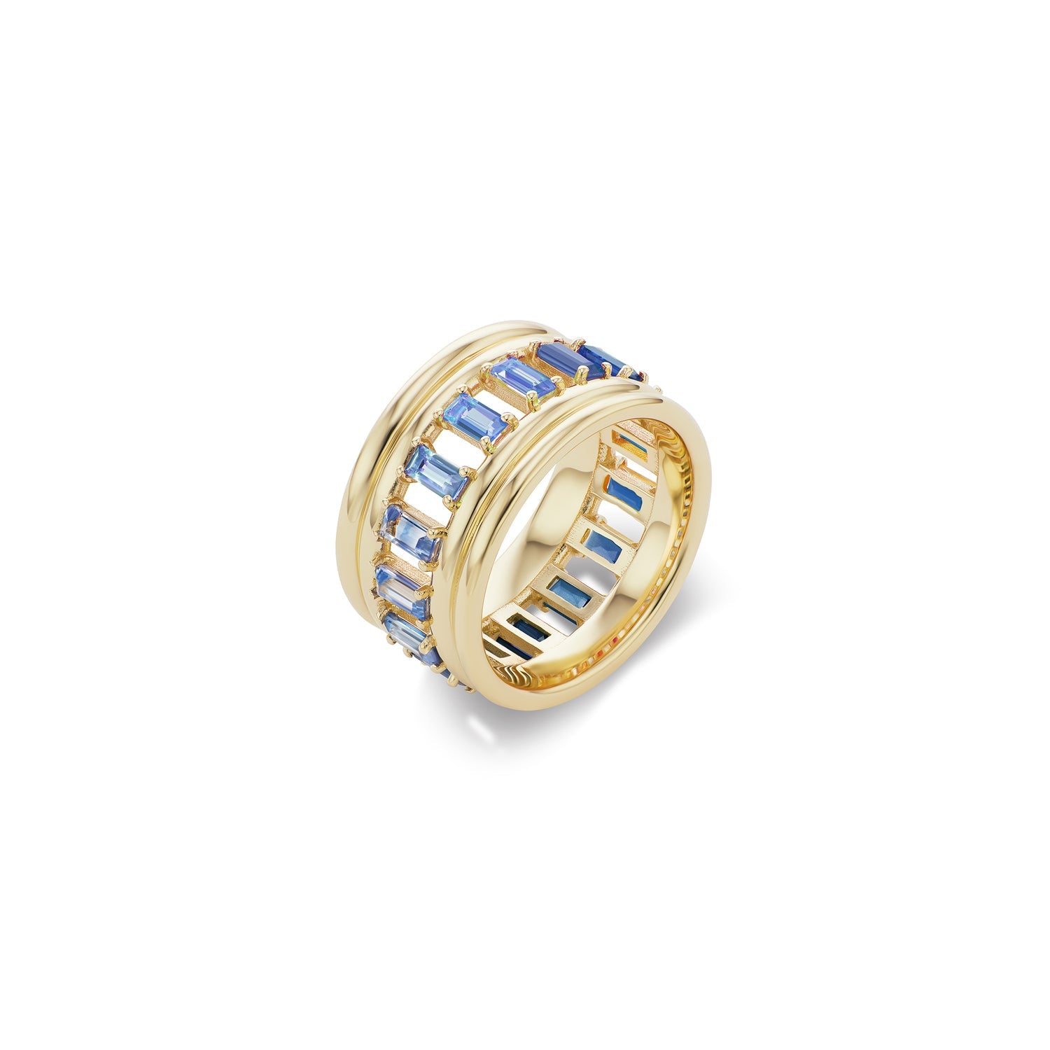 Revival Column Ring Blue Ombre - ParkFord