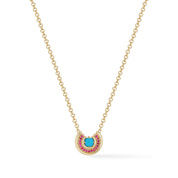 Revival Row Necklace Turquoise - ParkFord